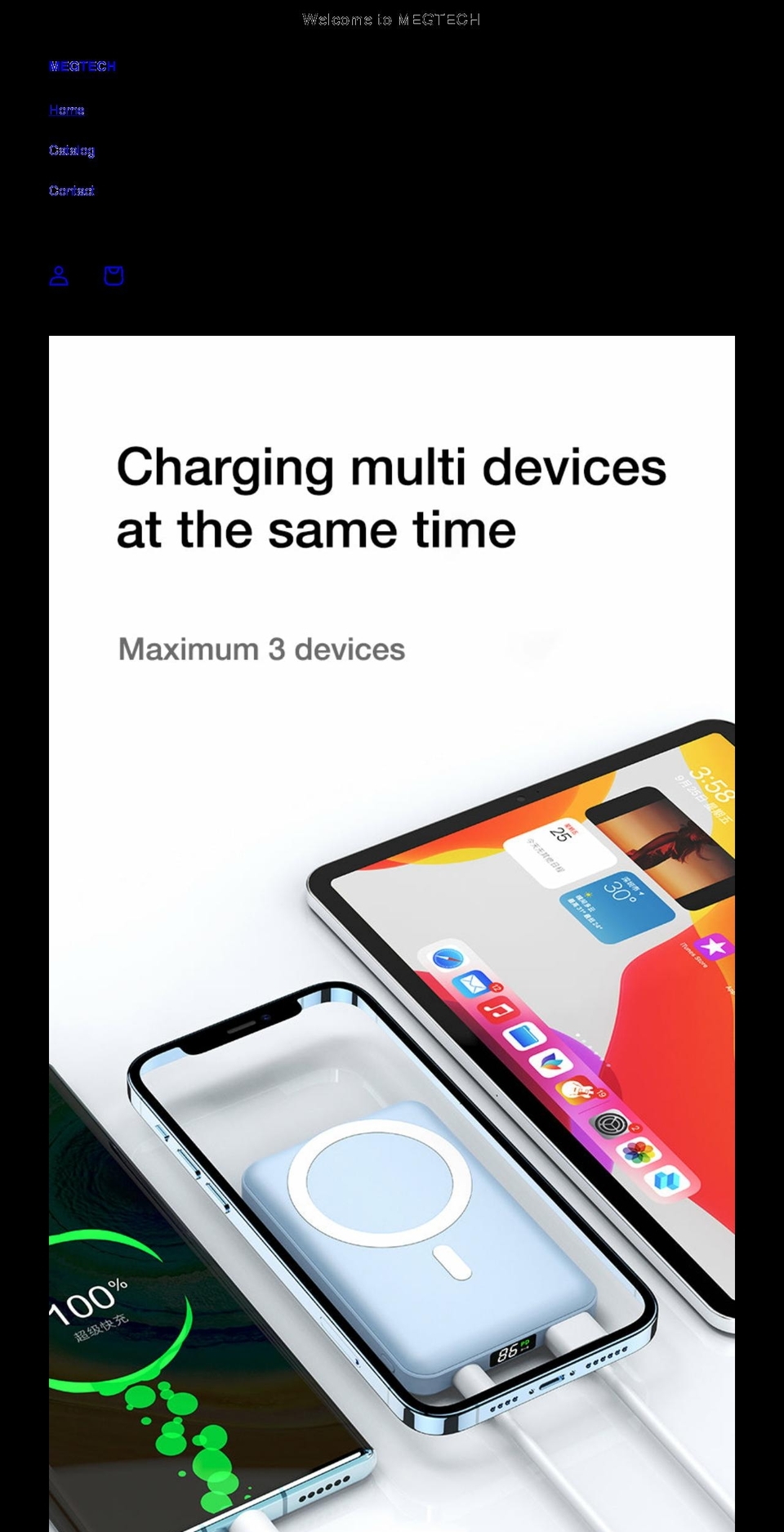 megtechshop.com shopify website screenshot