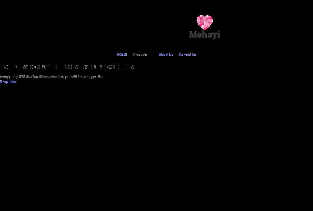 mehayi.com shopify website screenshot