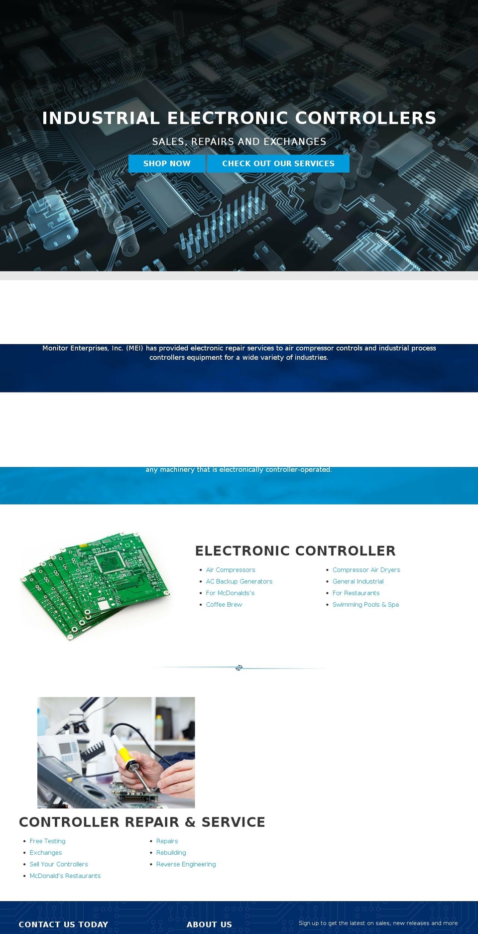 meiinternational.com — Shopify storefront screenshot