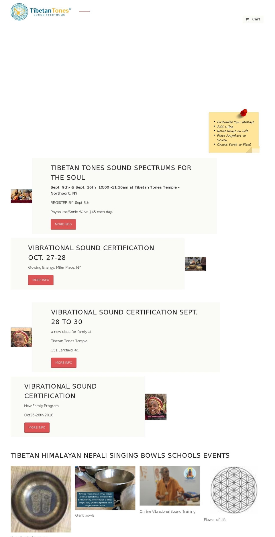 meinlsingingbowls.com — Shopify storefront screenshot