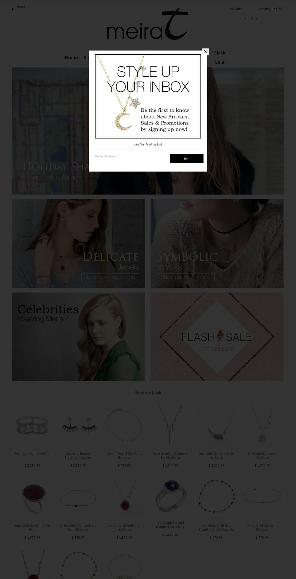 meiratdesigns.com shopify website screenshot
