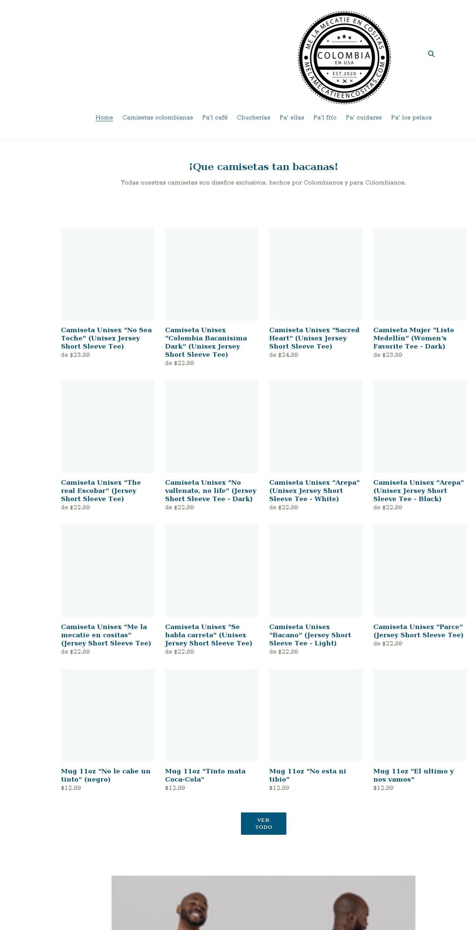 melamecatieencositas.com shopify website screenshot