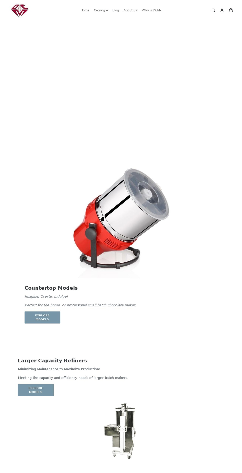 melangeurs.net shopify website screenshot