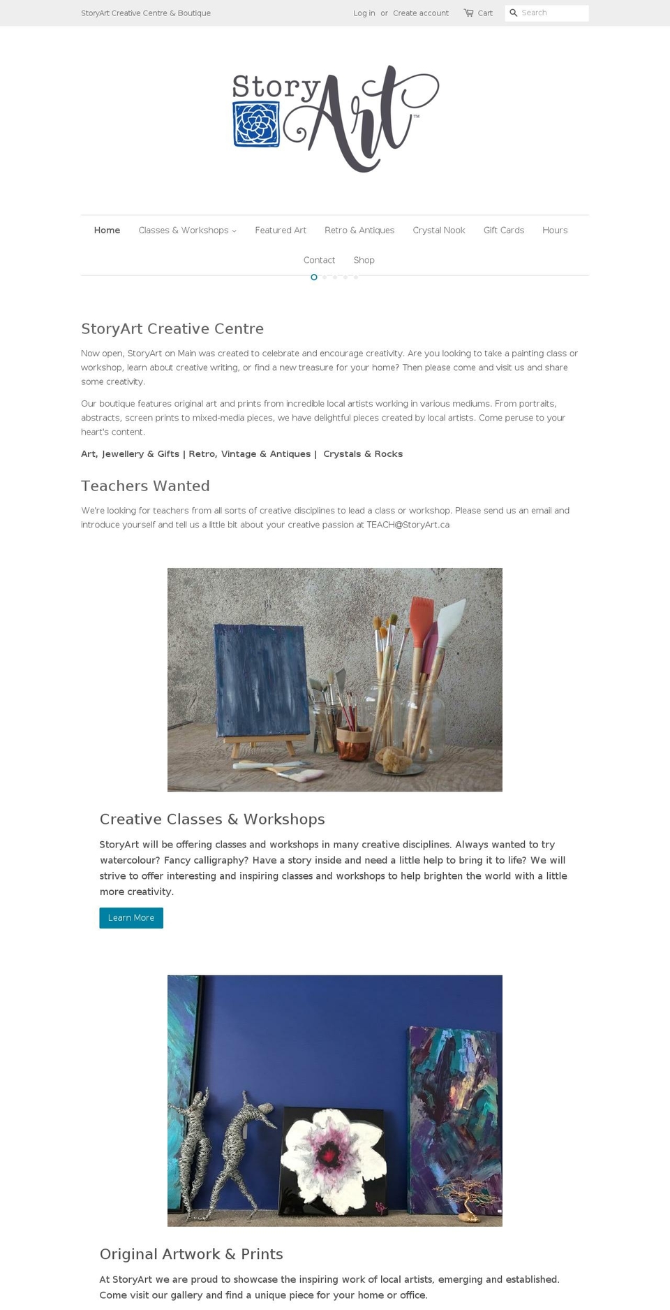 melaniericher.com shopify website screenshot
