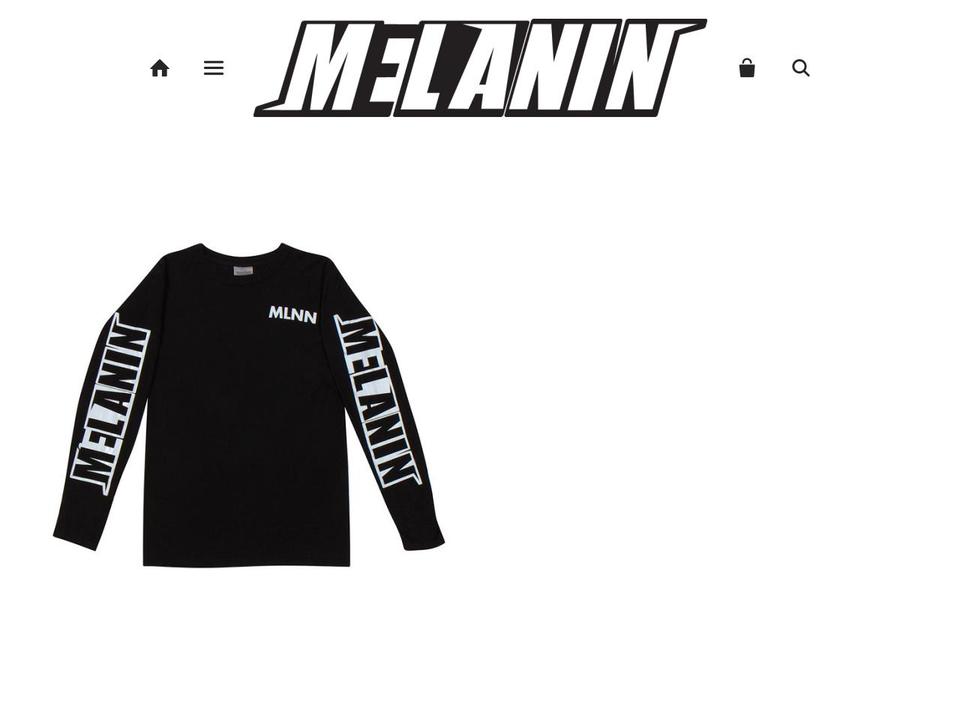 melaninusa.com shopify website screenshot
