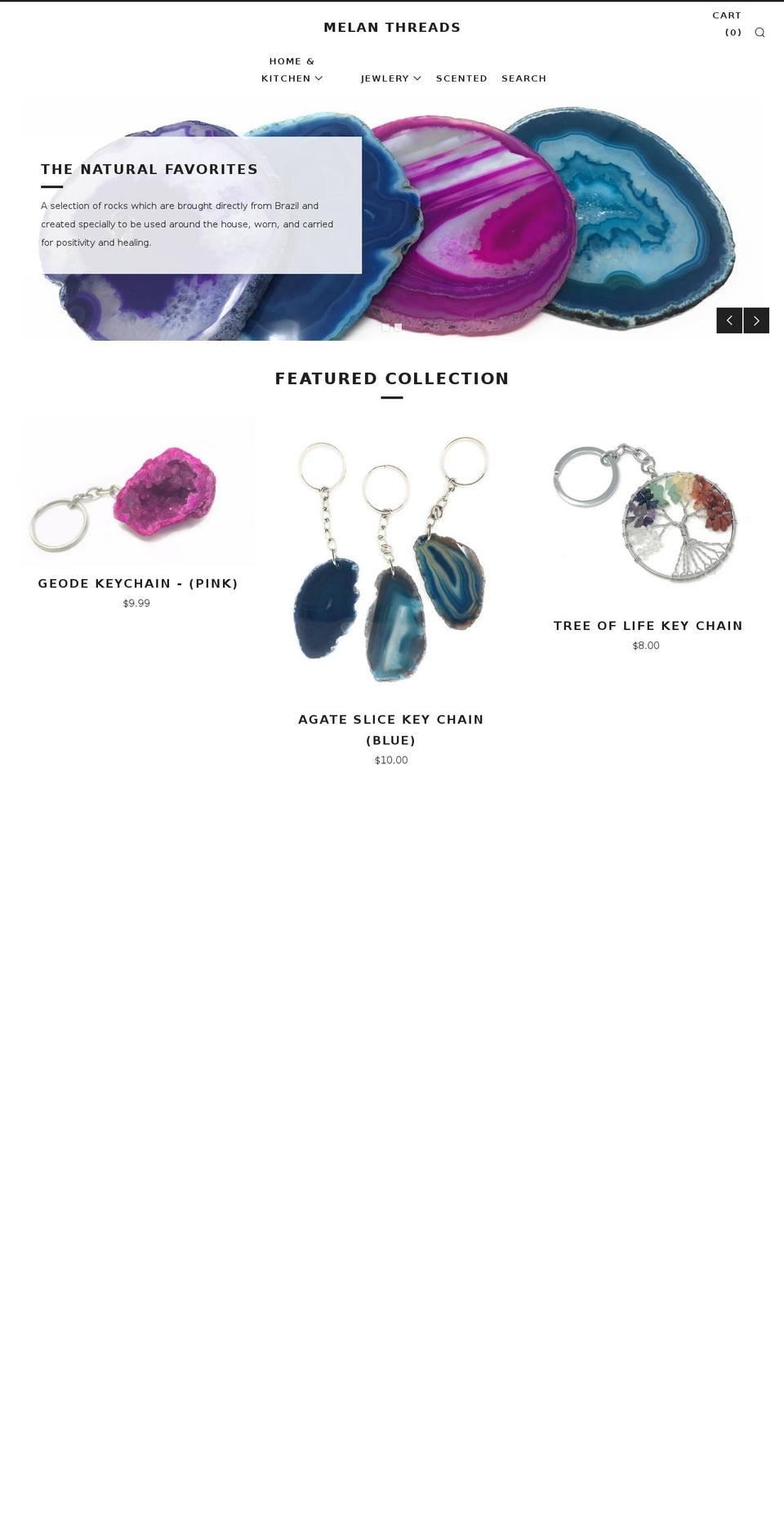 melanthreads.com shopify website screenshot