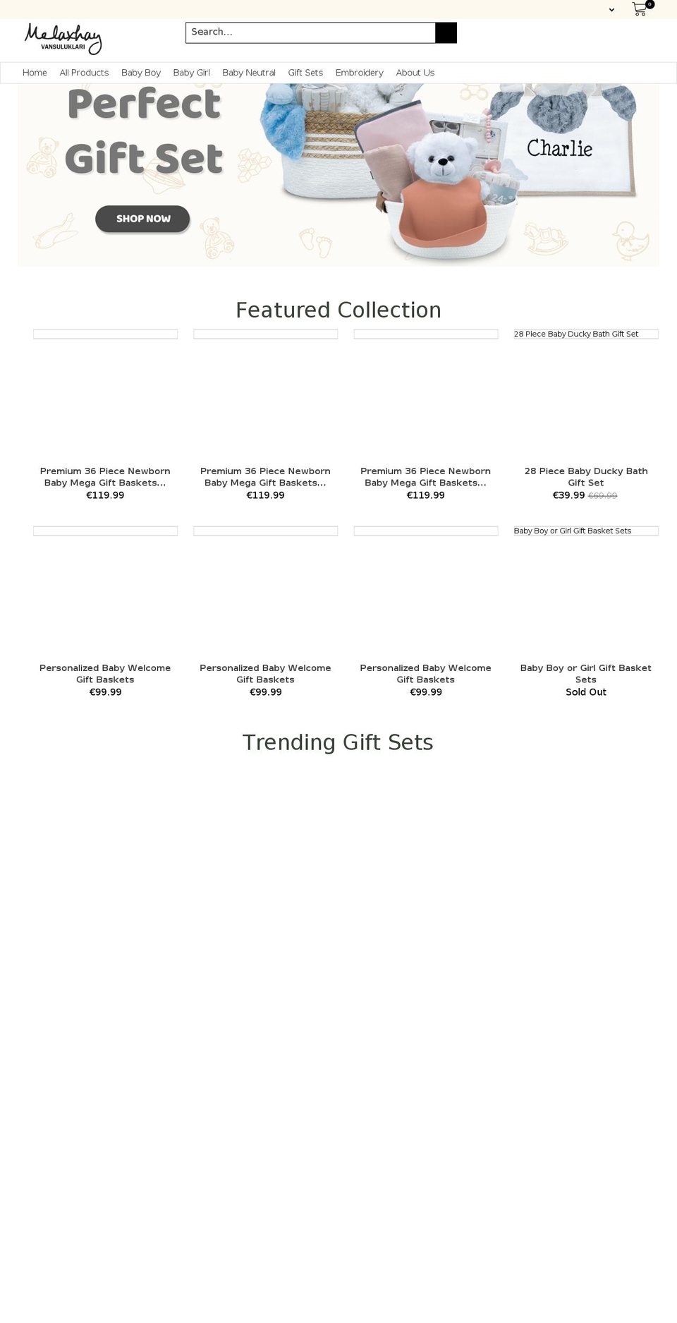 melaxhayvansuluklari.com shopify website screenshot