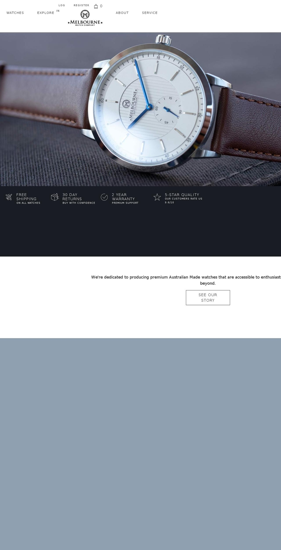 melbournewatch.com.au shopify website screenshot