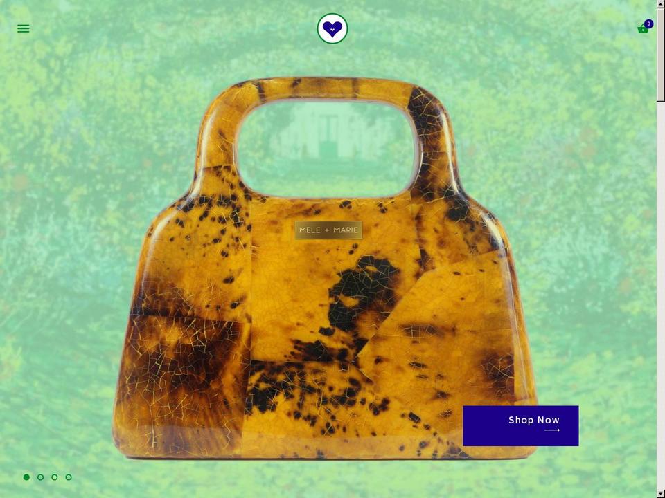 meleandmarie.com — Shopify storefront screenshot