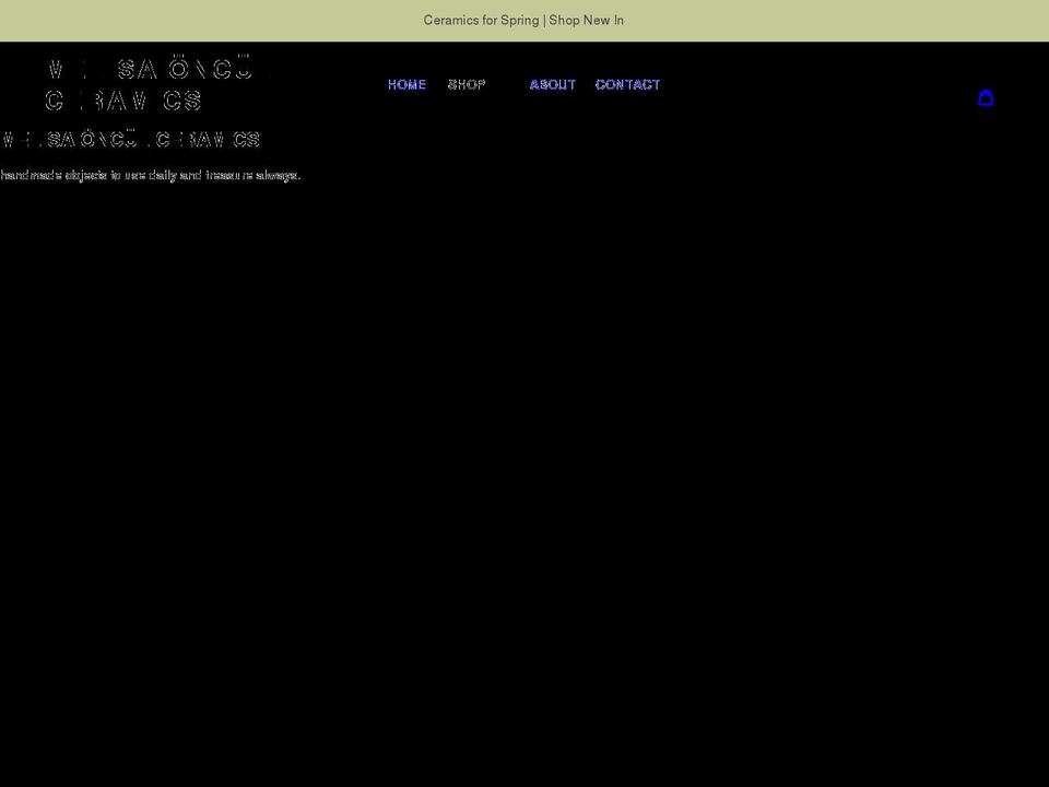melisaoncul.com shopify website screenshot