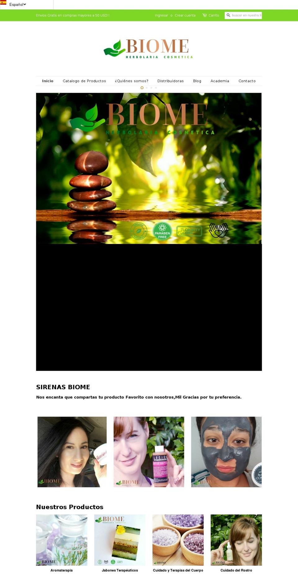 melisaonlineshop.com — Shopify storefront screenshot