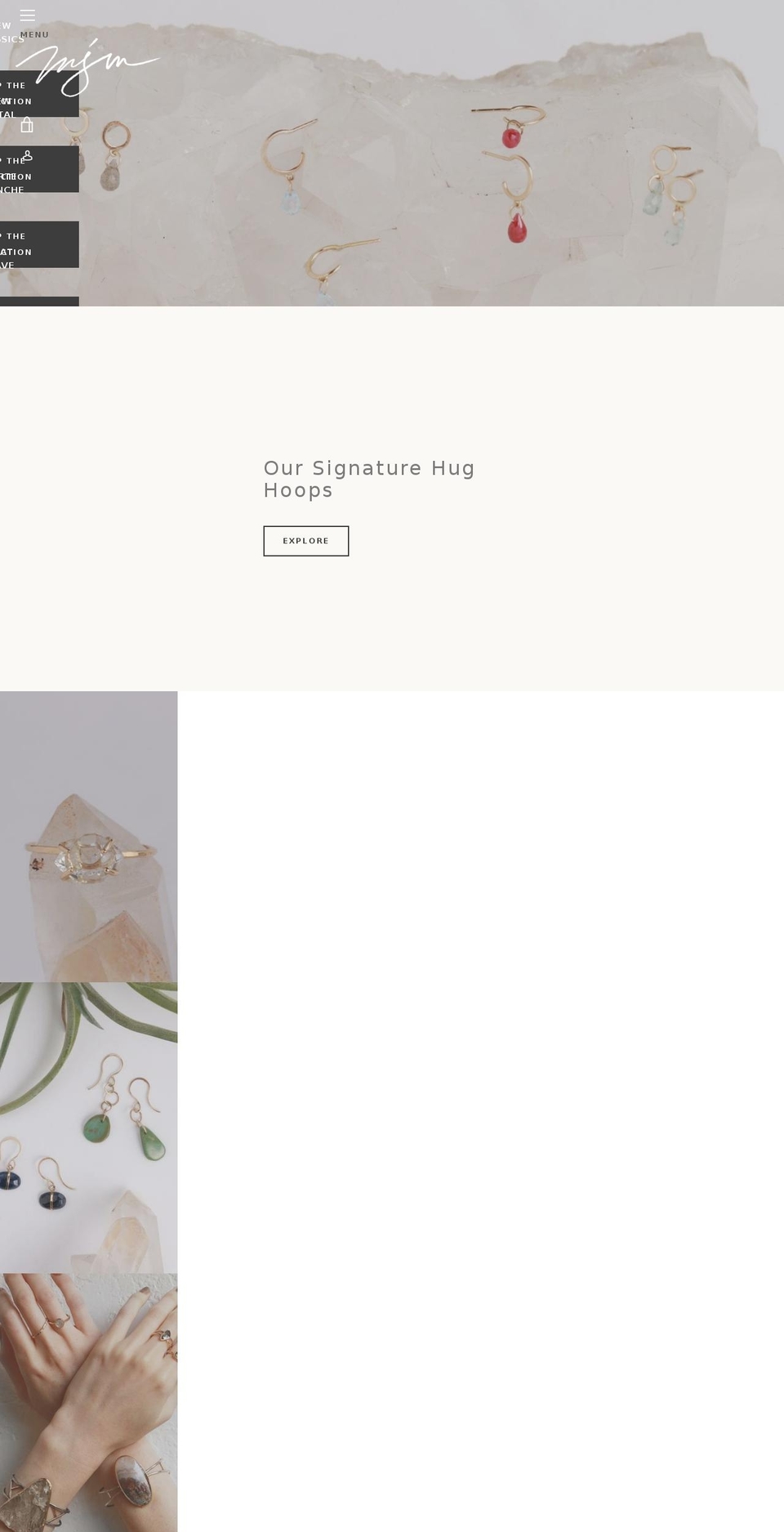 melissajoymanning.us shopify website screenshot