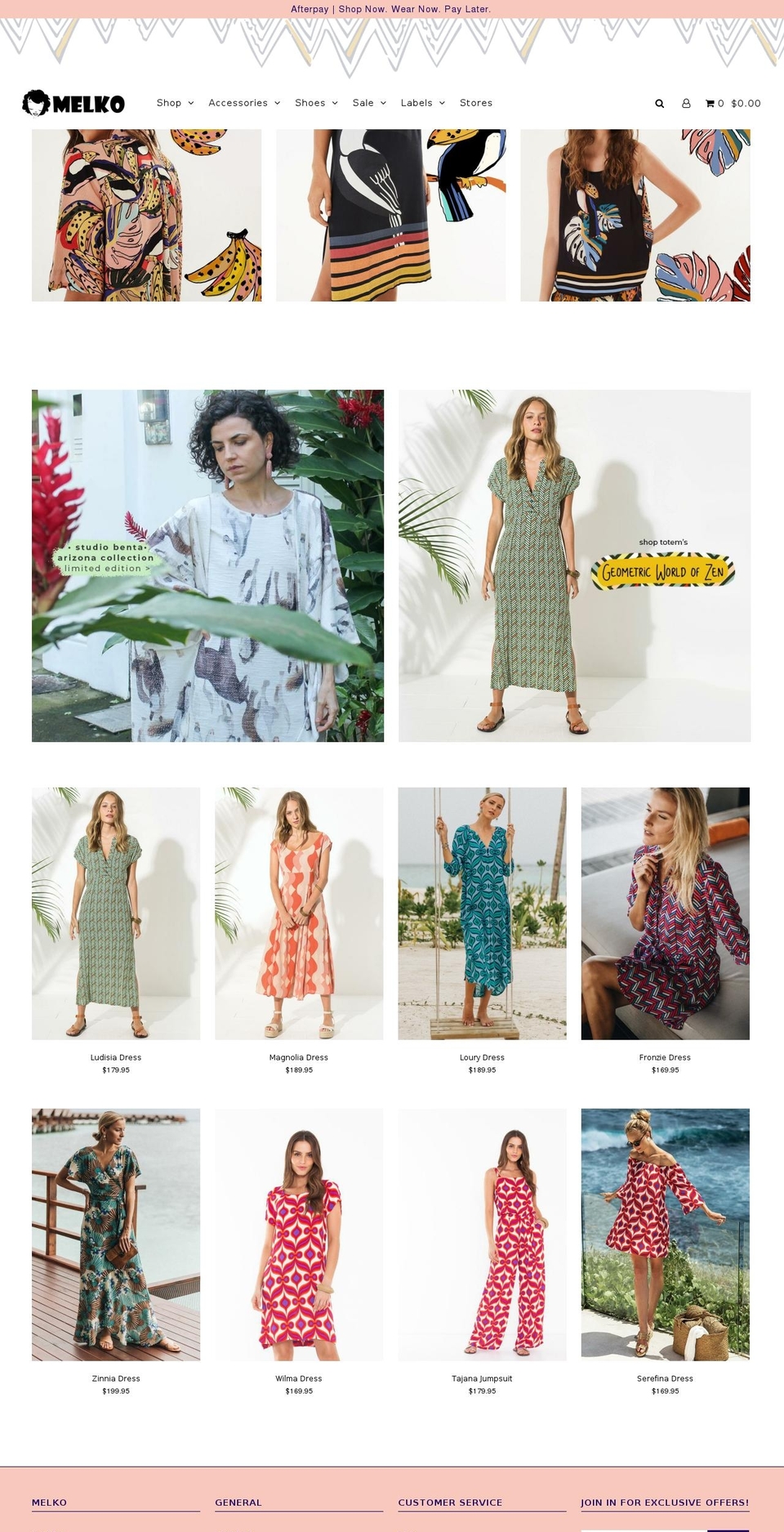 melko.myshopify.com shopify website screenshot