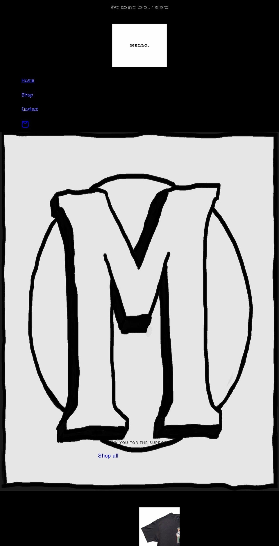 mellothreads.com shopify website screenshot
