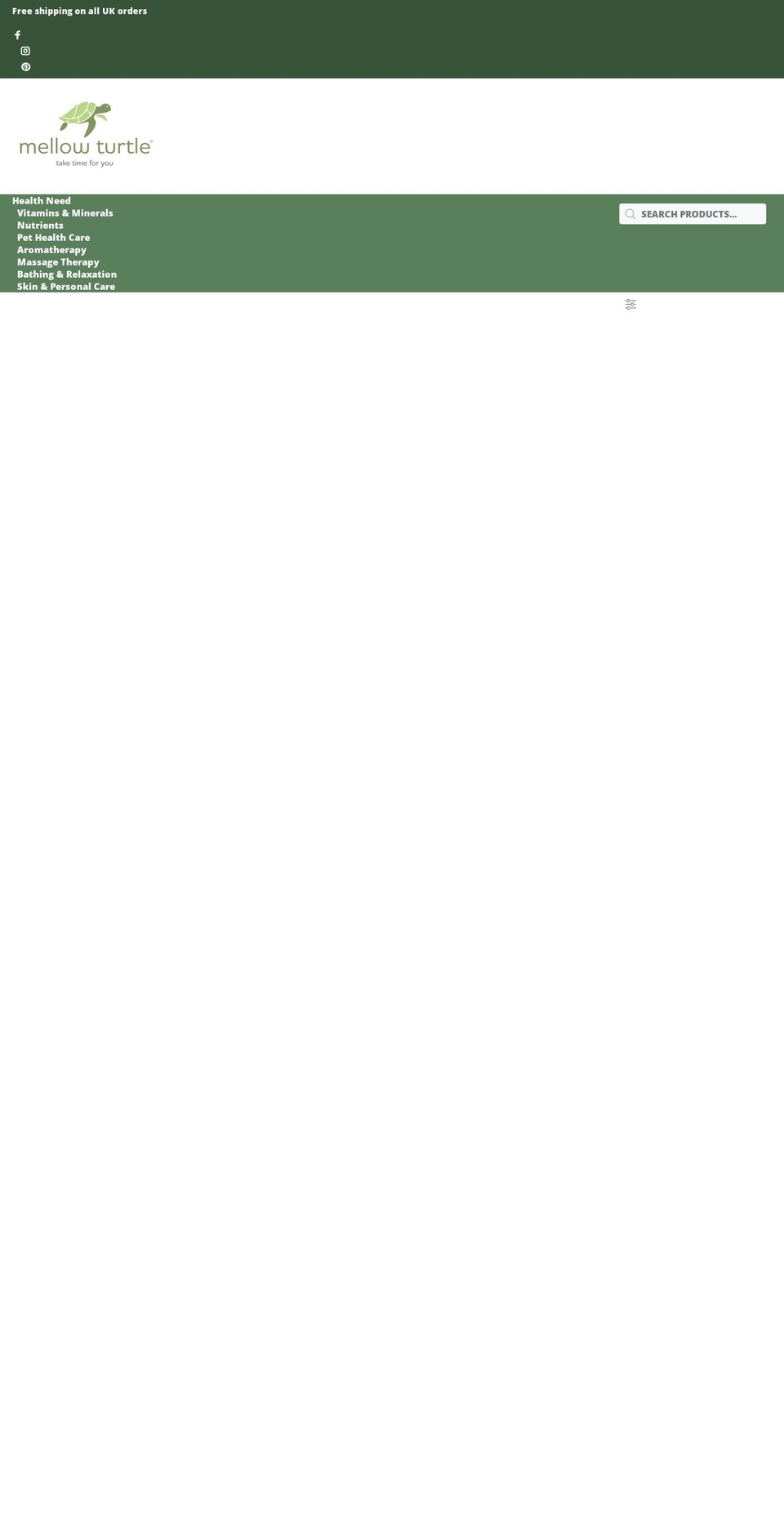 mellowturtle.com shopify website screenshot