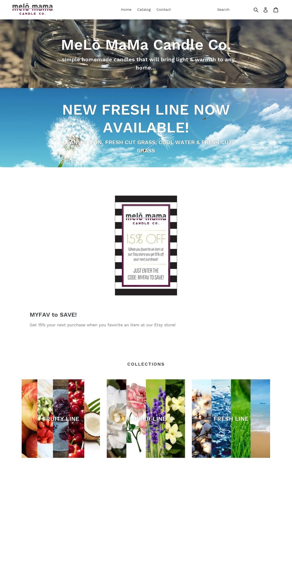 melomama.com — Shopify storefront screenshot