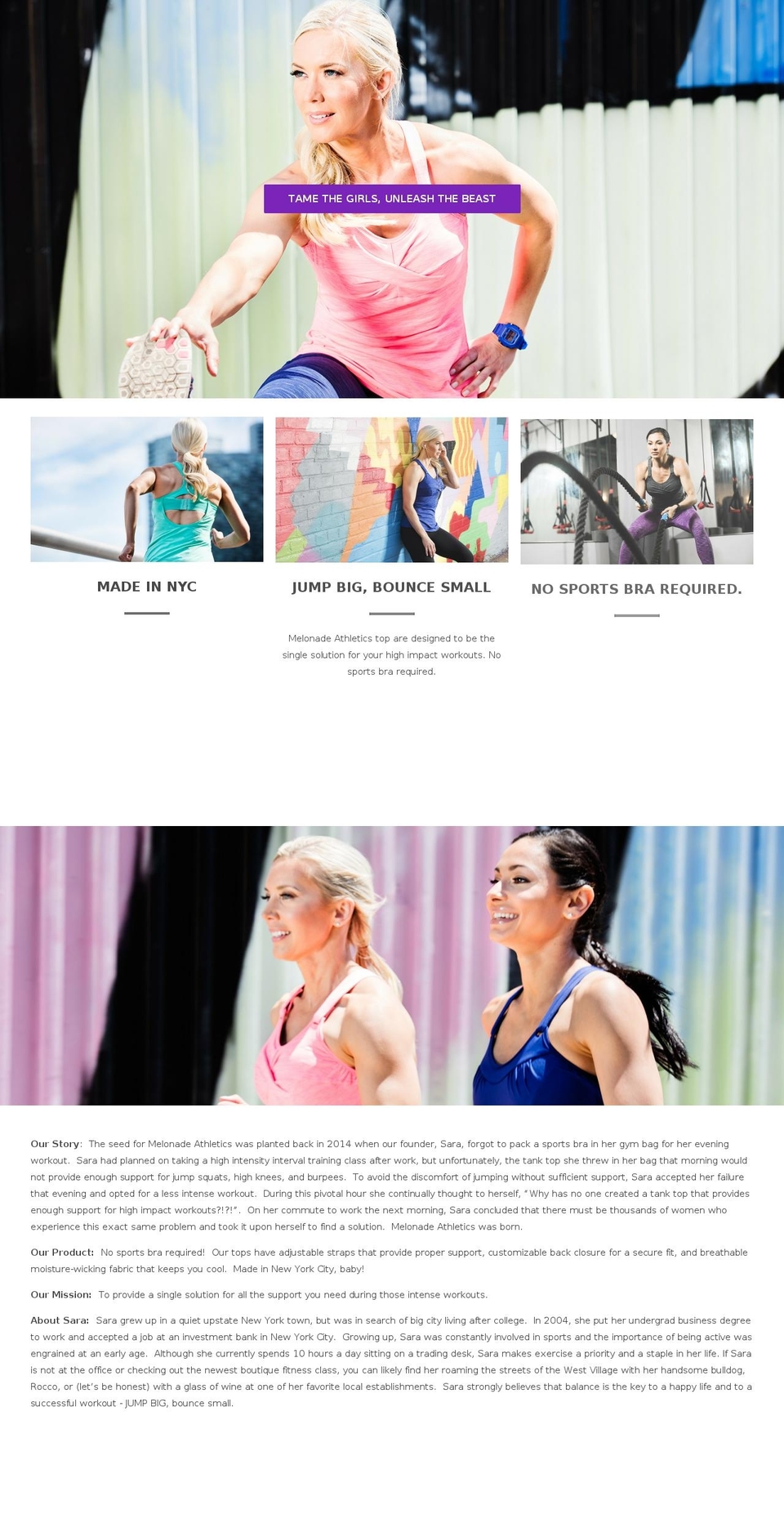 melonadeny.com shopify website screenshot
