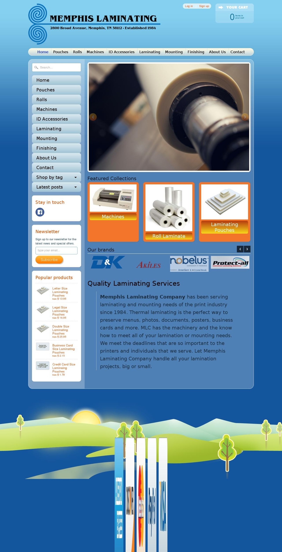 memlam.com shopify website screenshot