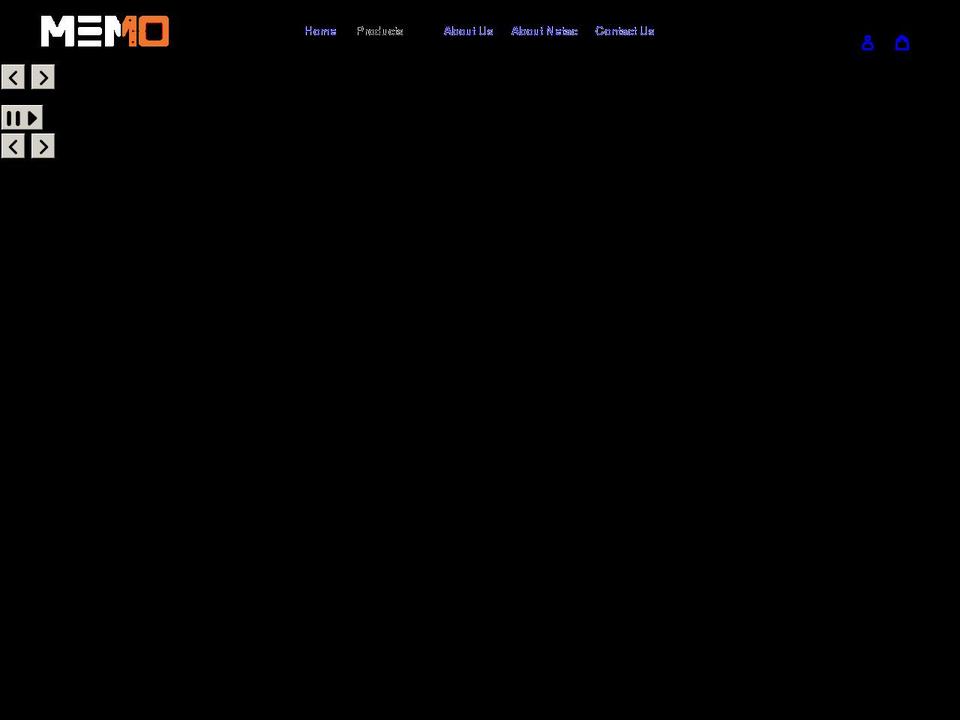 memo10.com shopify website screenshot
