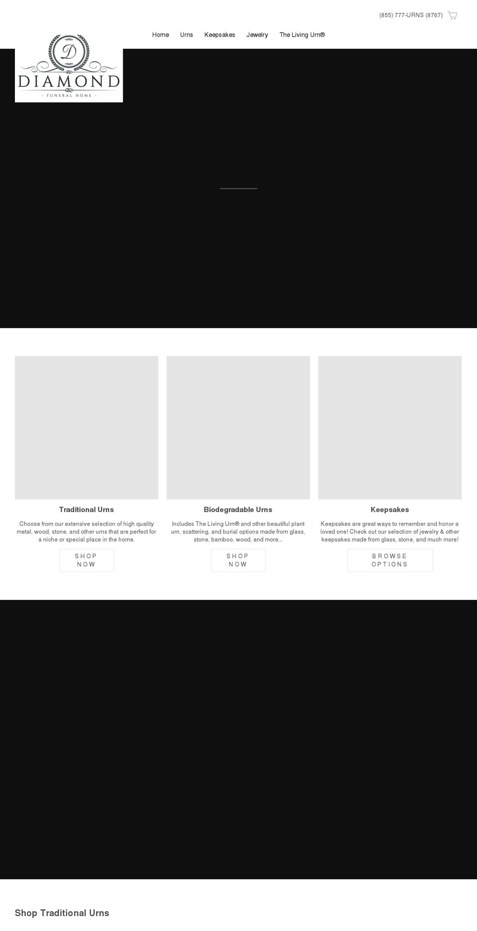 memorial-studio.com shopify website screenshot