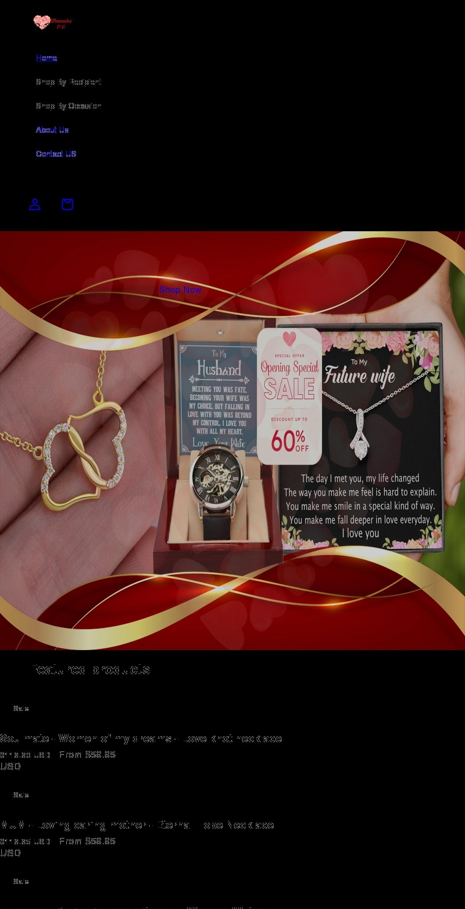 memoriesrz.com shopify website screenshot
