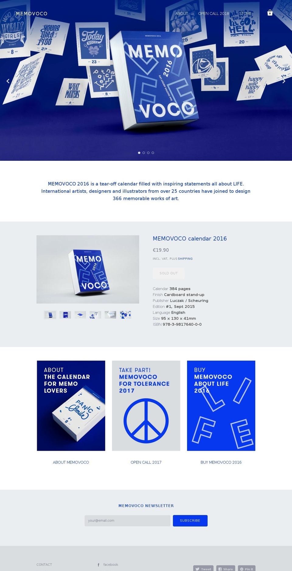 memovoco.com shopify website screenshot