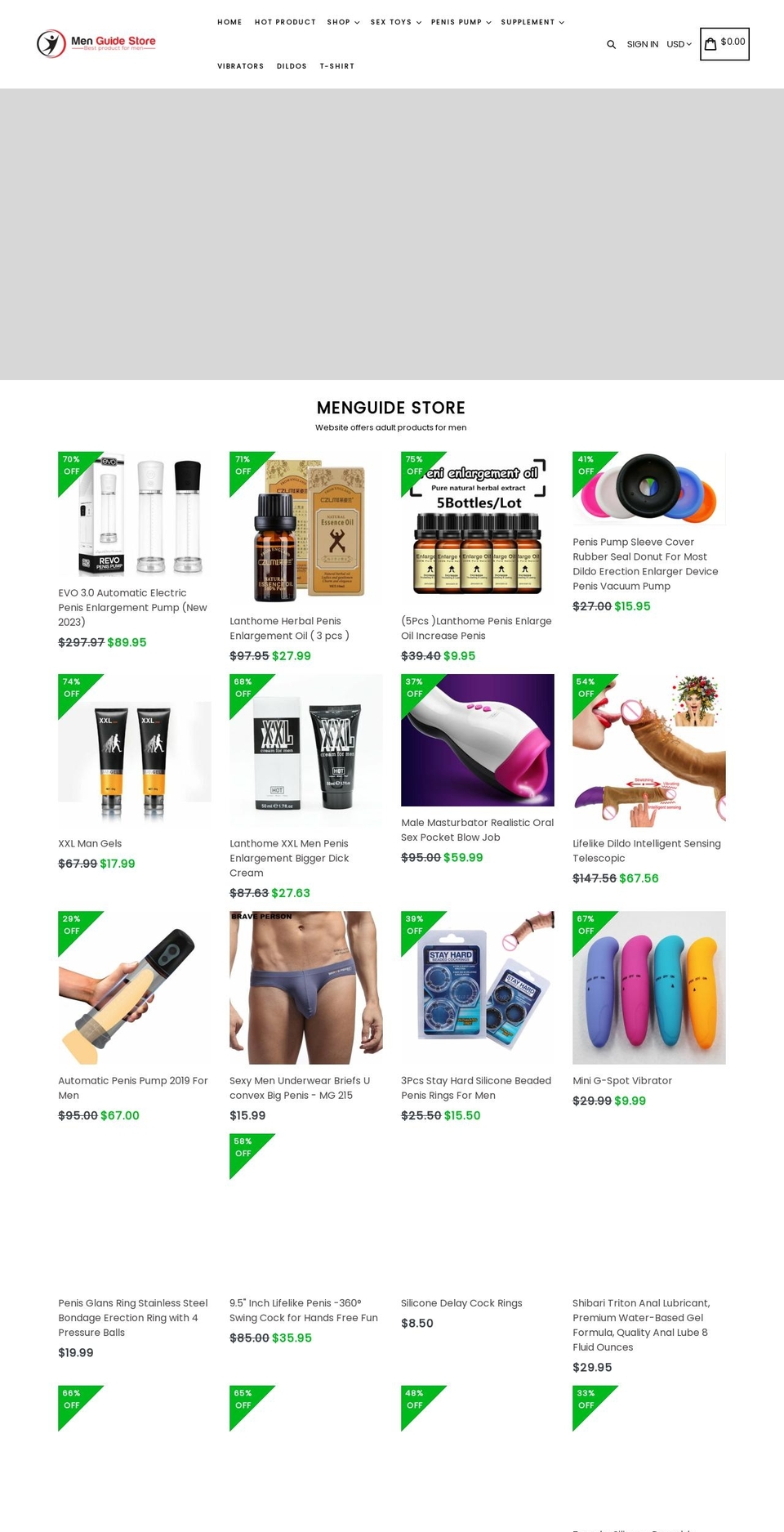 install-me-myshop-v-1-1-0 Shopify theme site example menguidestore.com