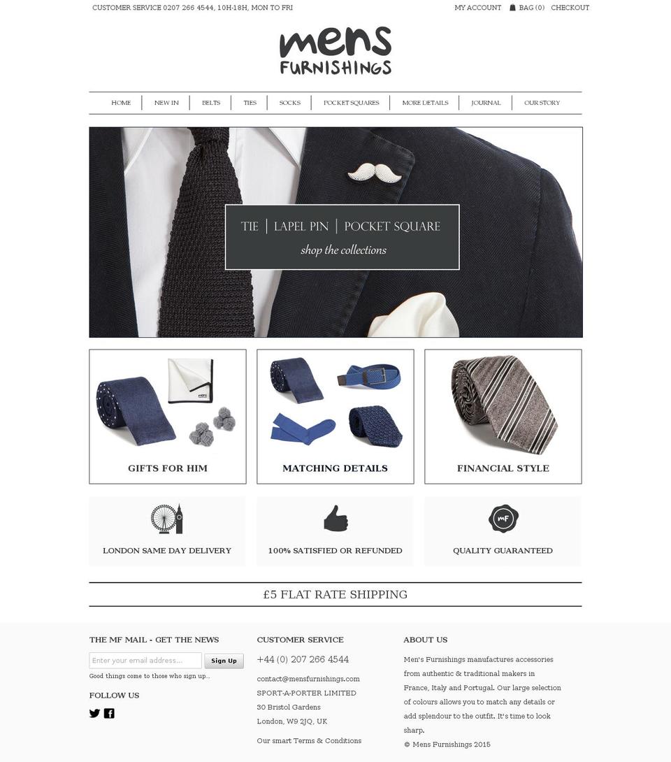 mens.co shopify website screenshot