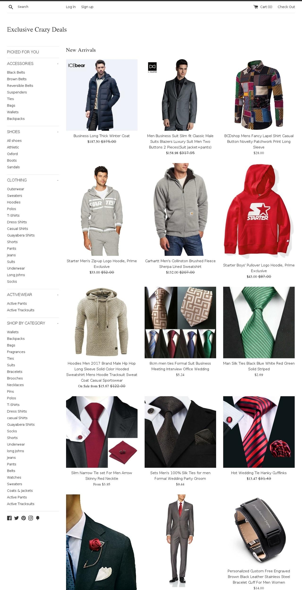 Copy of Simple Shopify theme site example mensdetalle.com