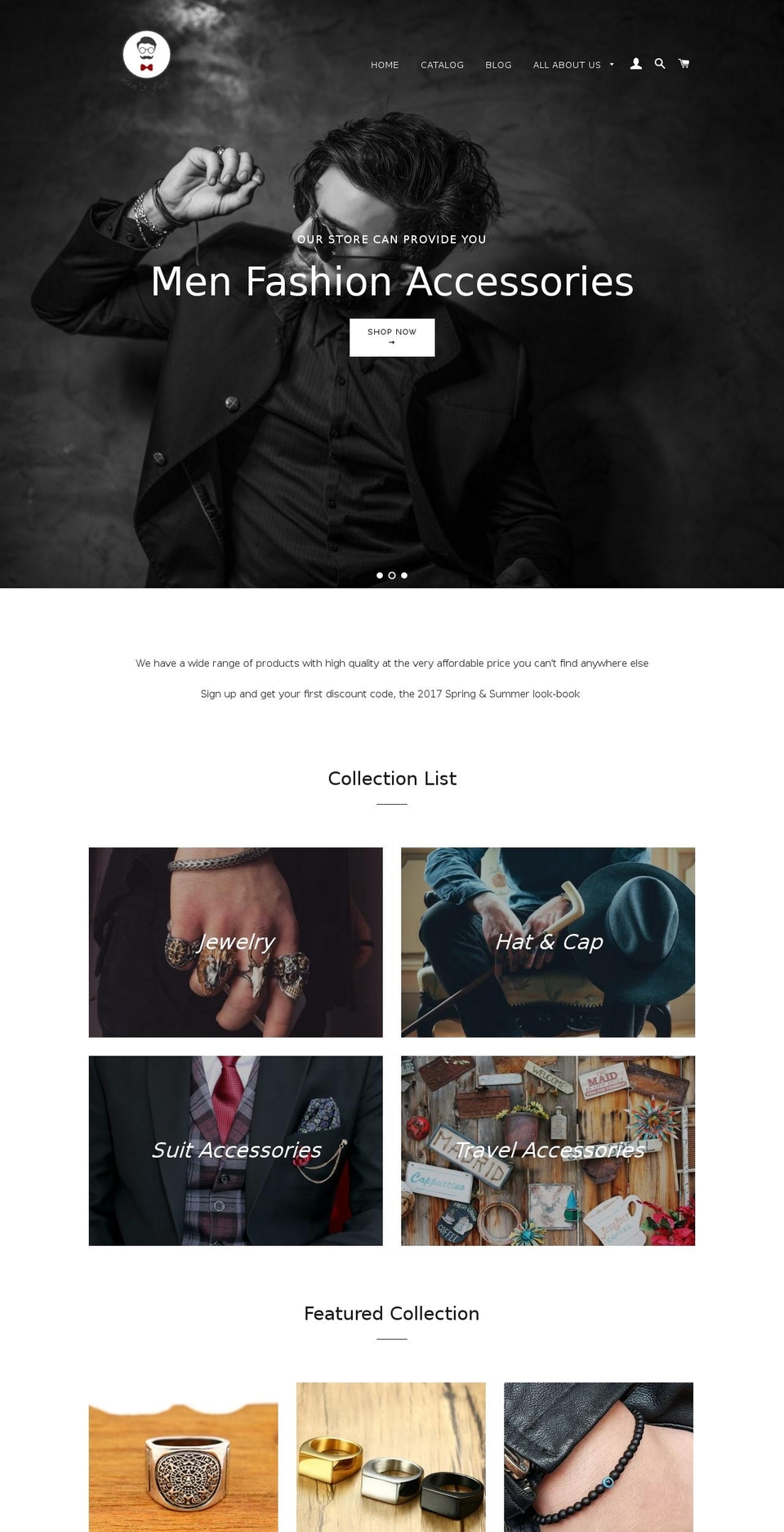 mensfad.com — Shopify storefront screenshot