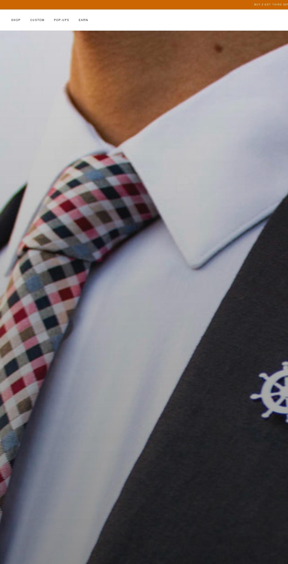 menstiel.com shopify website screenshot