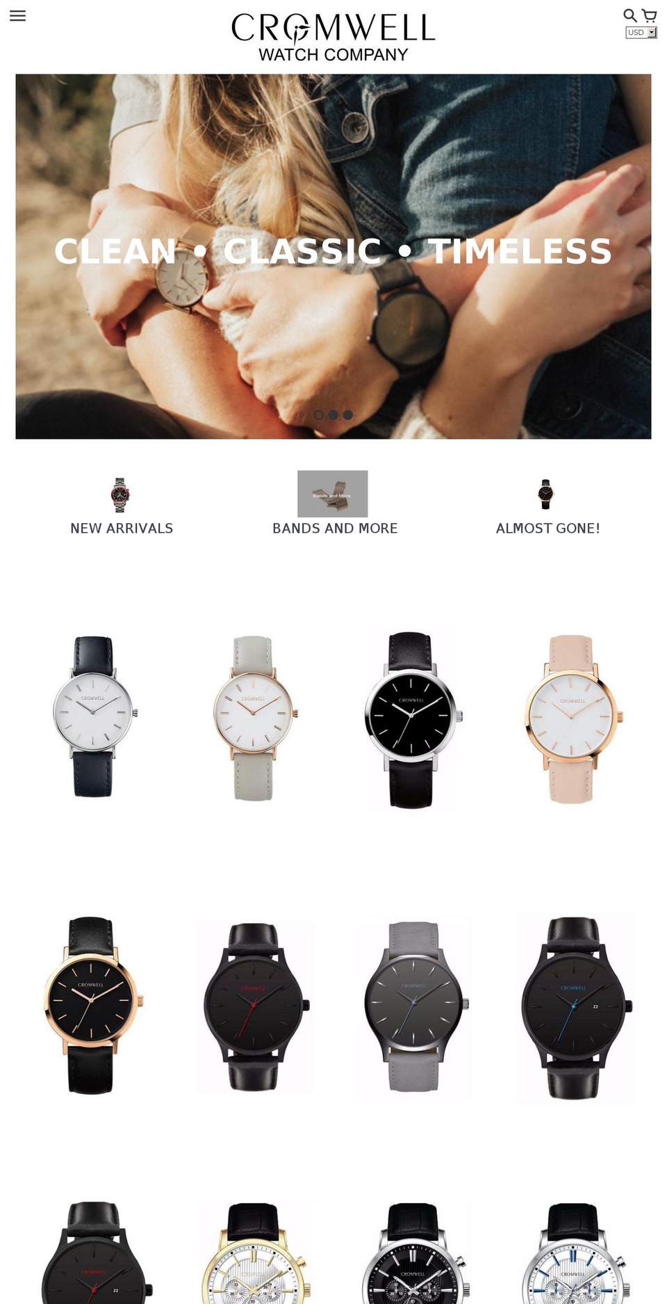 menswatchweek.com — Shopify storefront screenshot