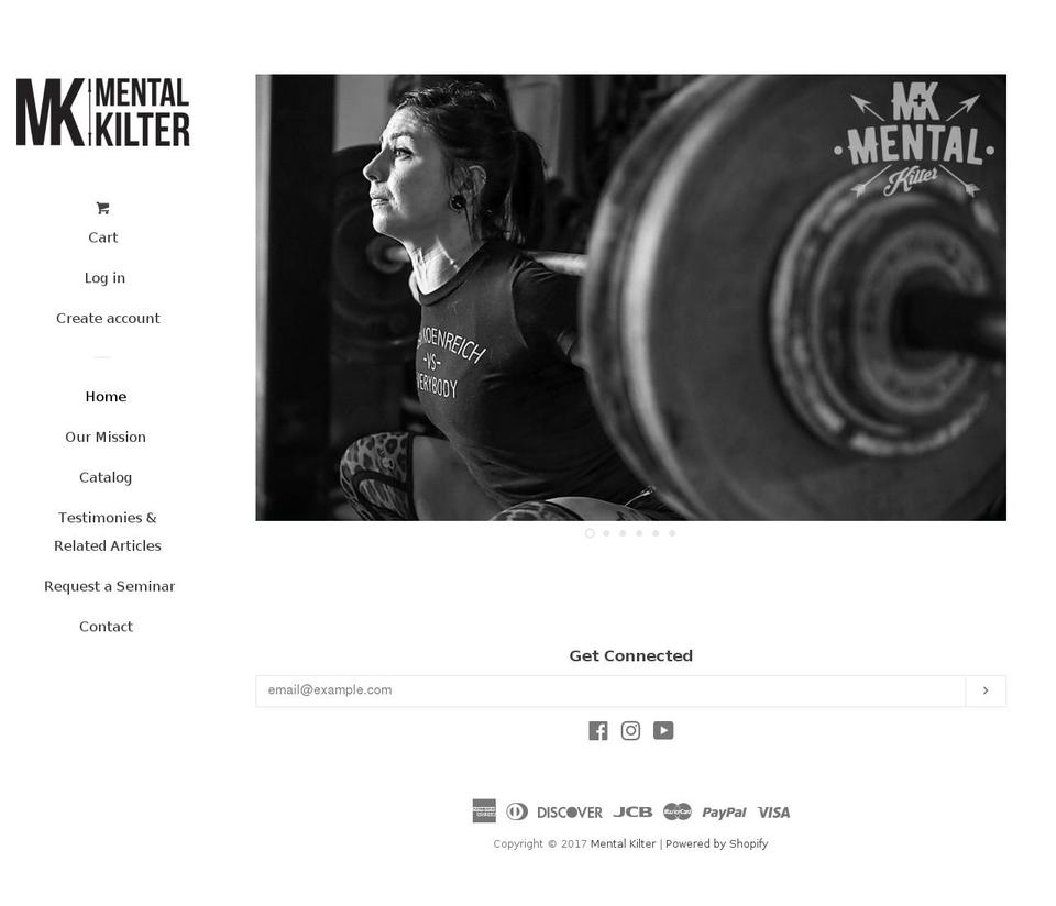 mental-kilter.myshopify.com shopify website screenshot