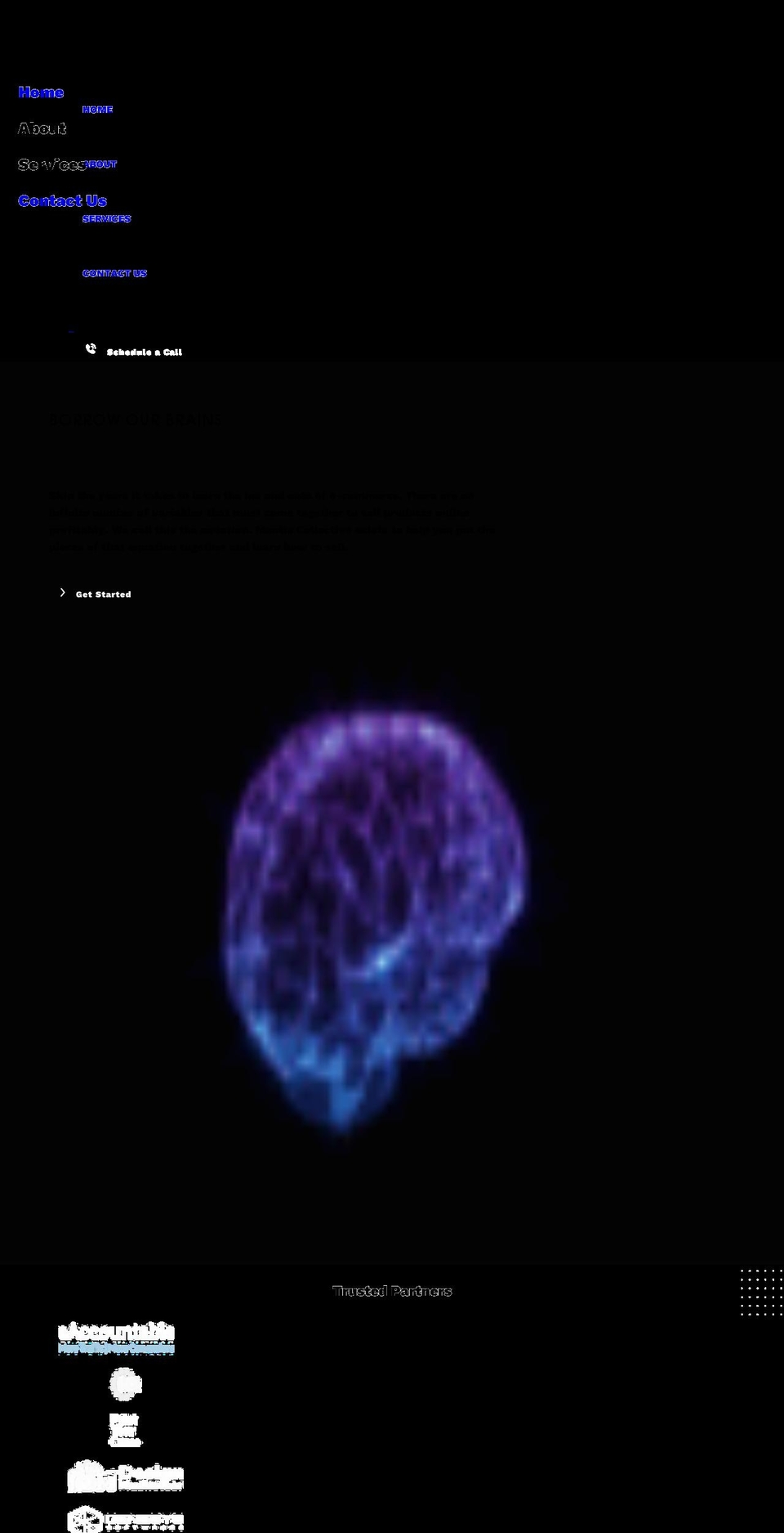 mentiscollective.com shopify website screenshot