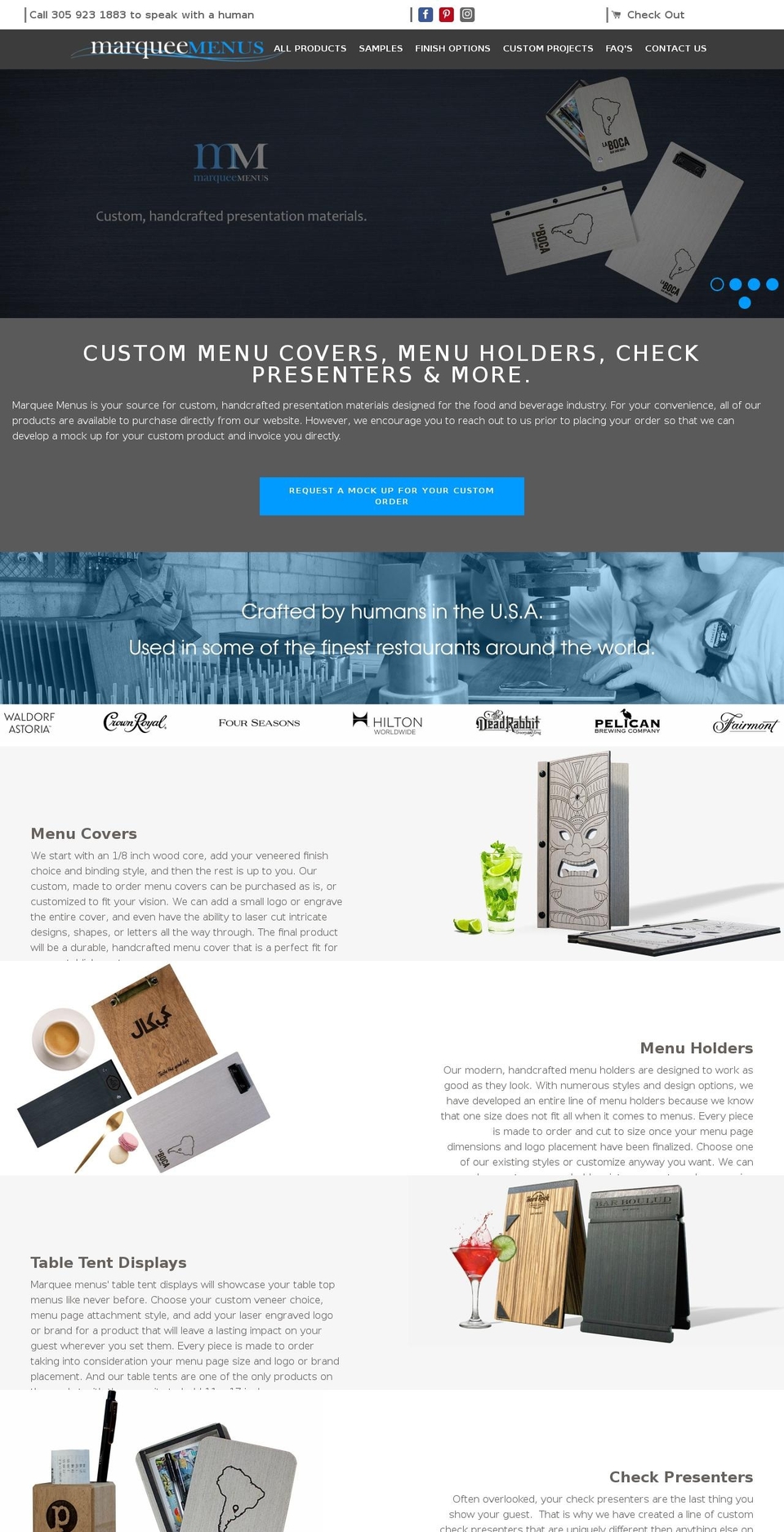 menubury.com — Shopify storefront screenshot