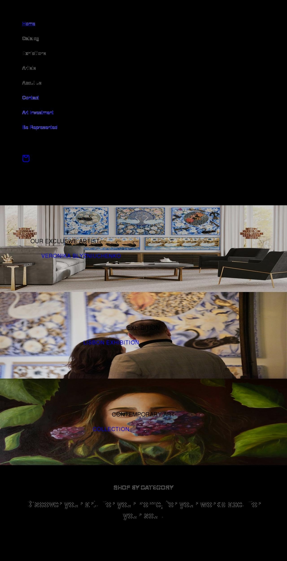 menudasartes.com shopify website screenshot