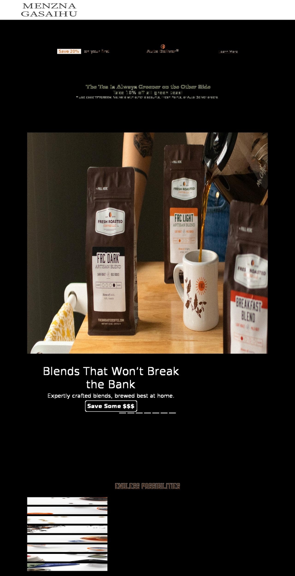 menznagasaihu.com shopify website screenshot
