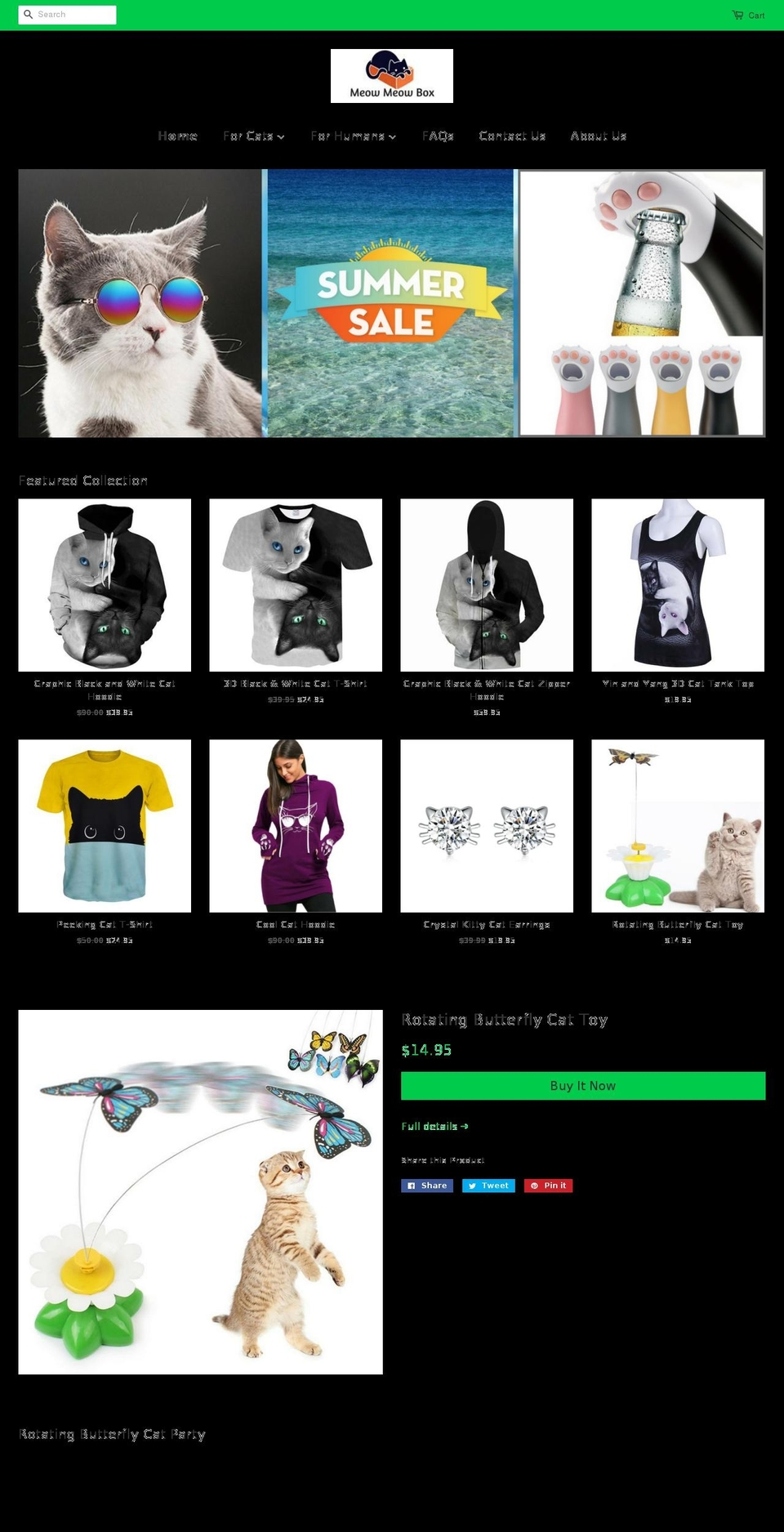 meowmeowbox.com — Shopify storefront screenshot