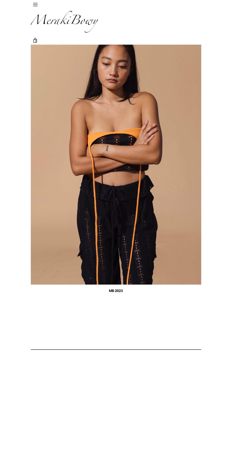 merakibowy.com — Shopify storefront screenshot