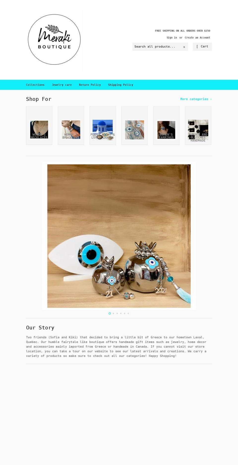 merakimontreal.com shopify website screenshot