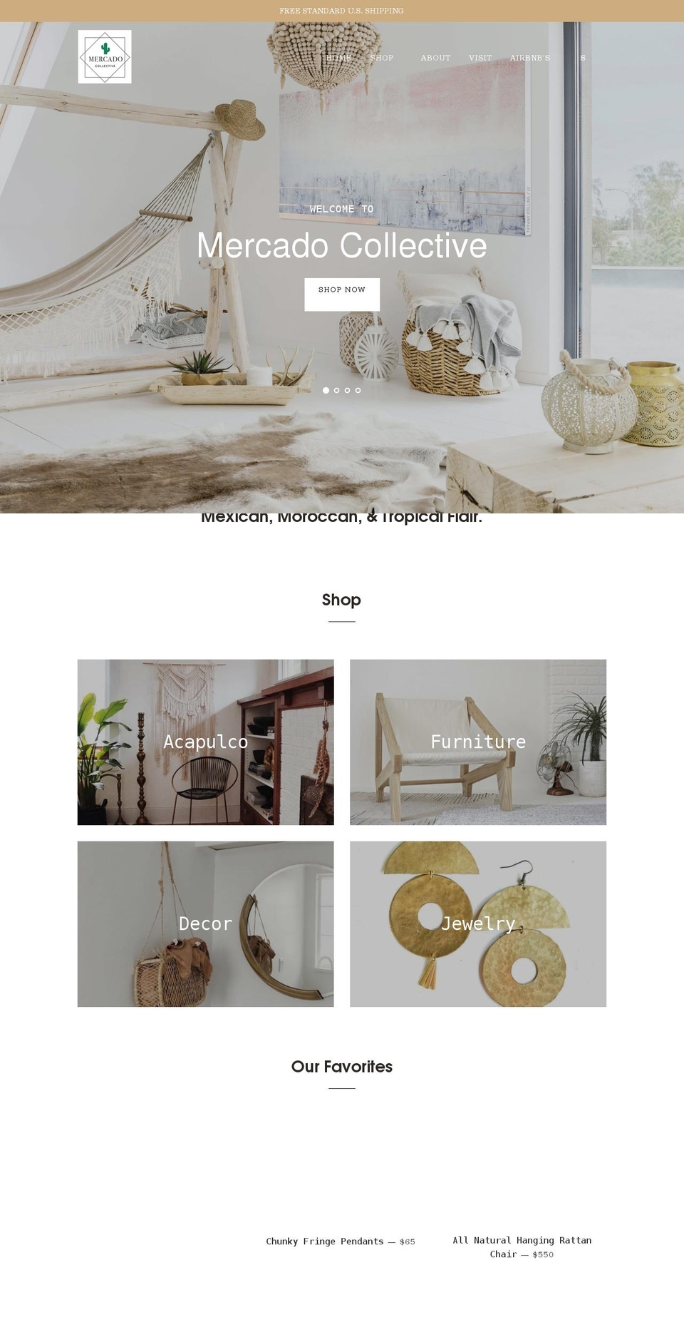 mercadocollectivestyle.com shopify website screenshot
