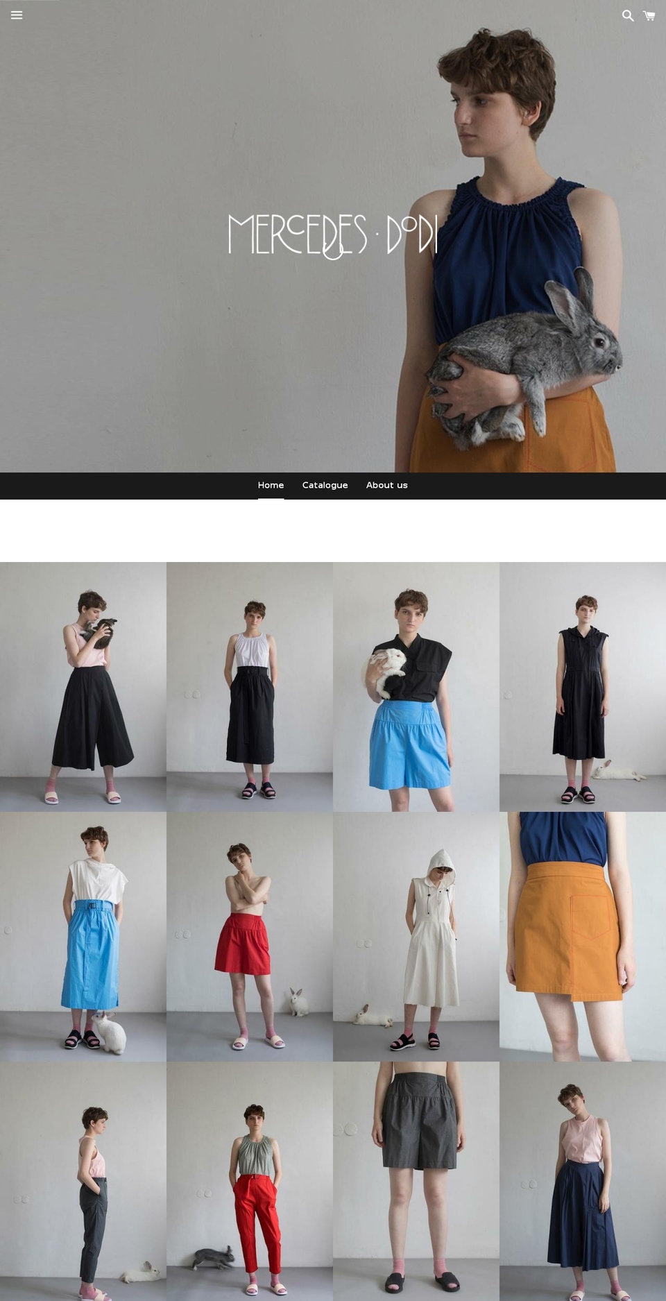 mercedesdodi.com — Shopify storefront screenshot