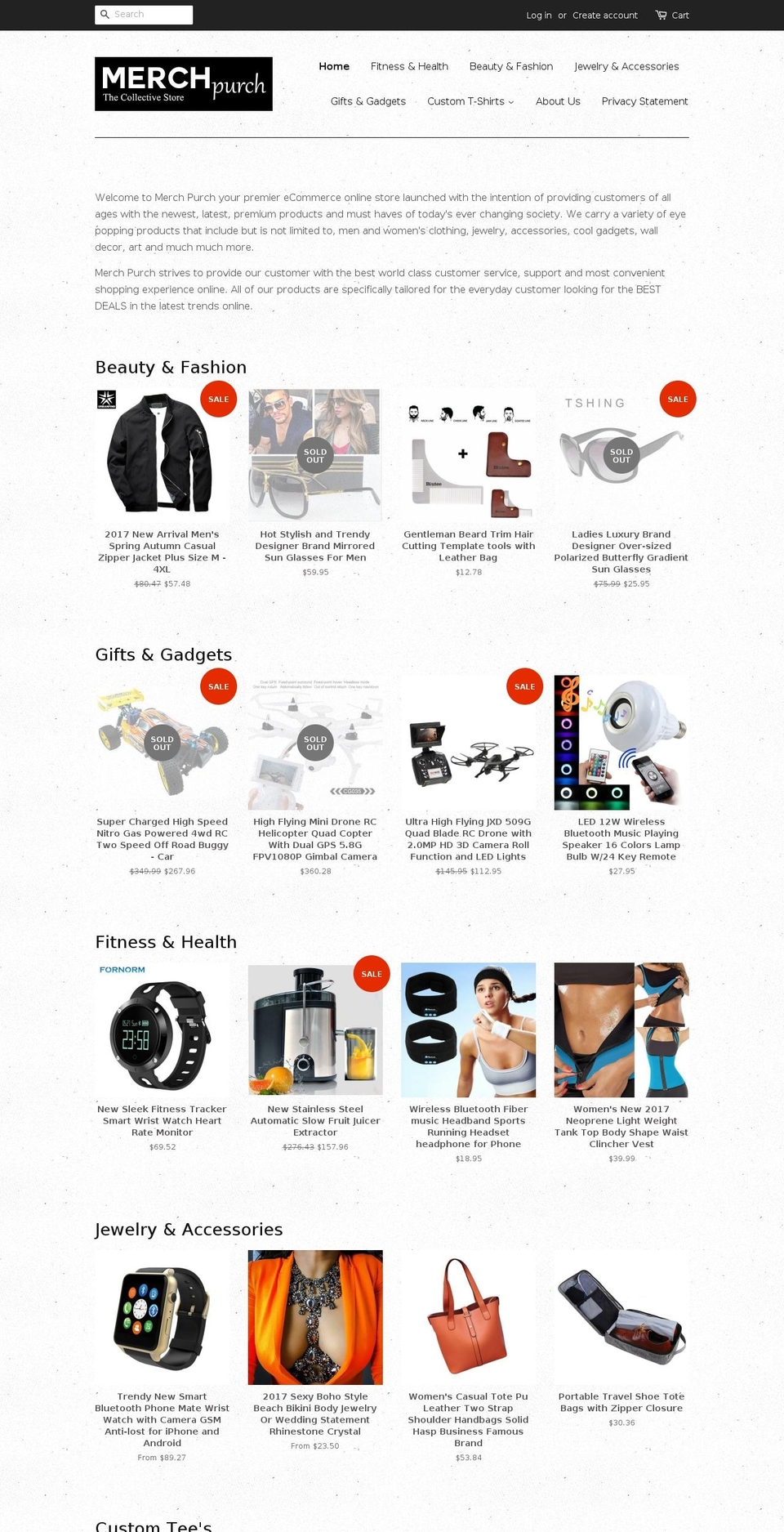 merch-purch.com — Shopify storefront screenshot