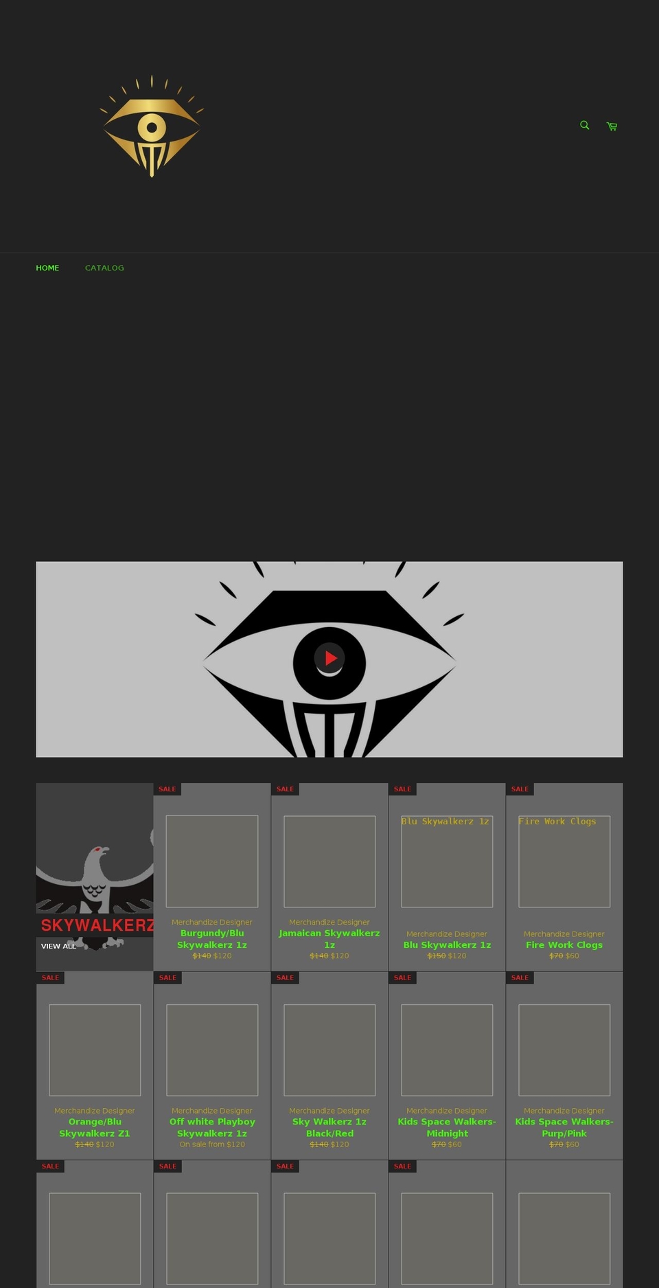 merchandizedesigner.com shopify website screenshot