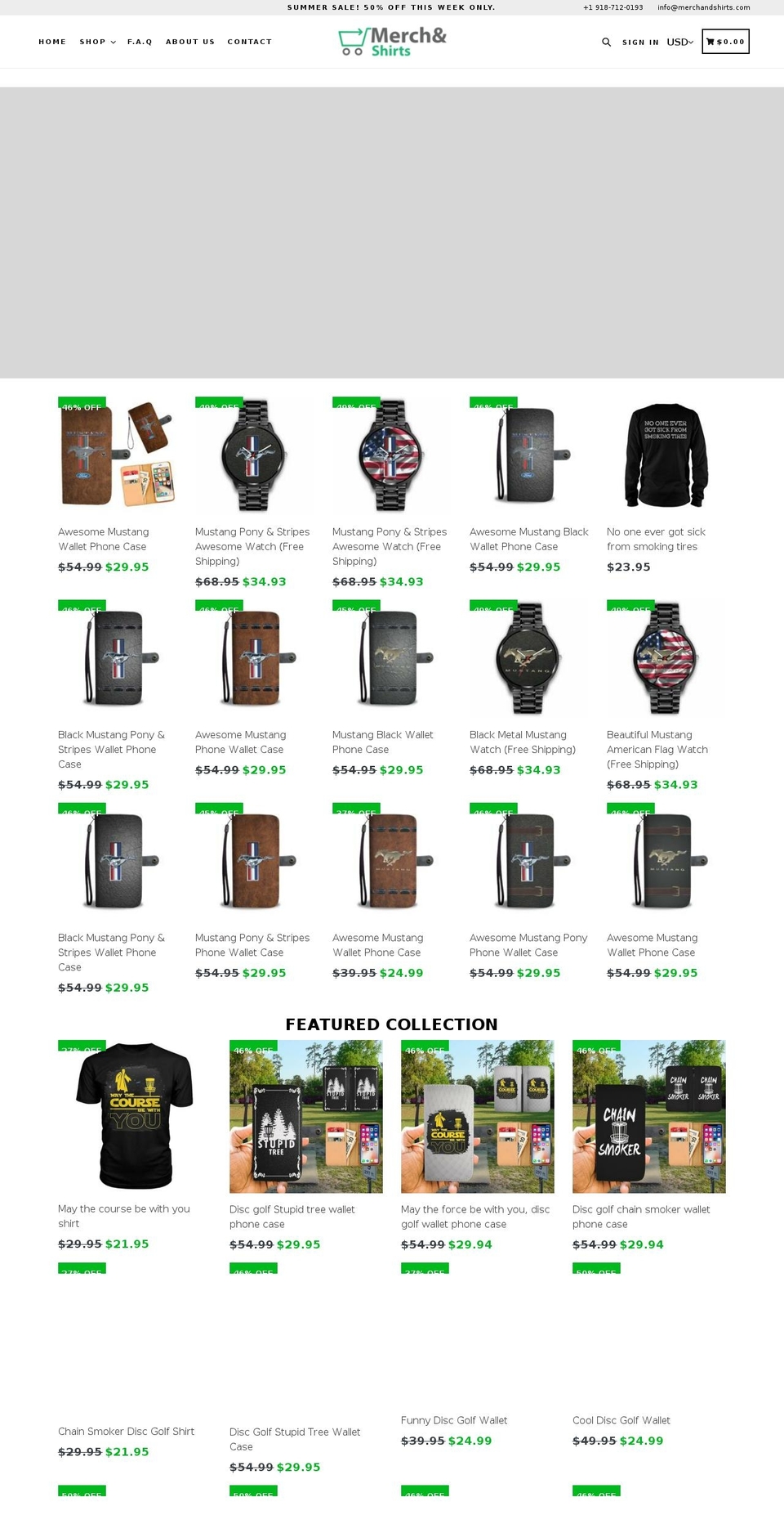 shopify-booster-theme-v2 Shopify theme site example merchandshirts.com