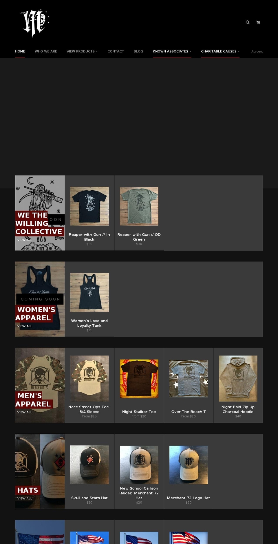 merchant72.com — Shopify storefront screenshot