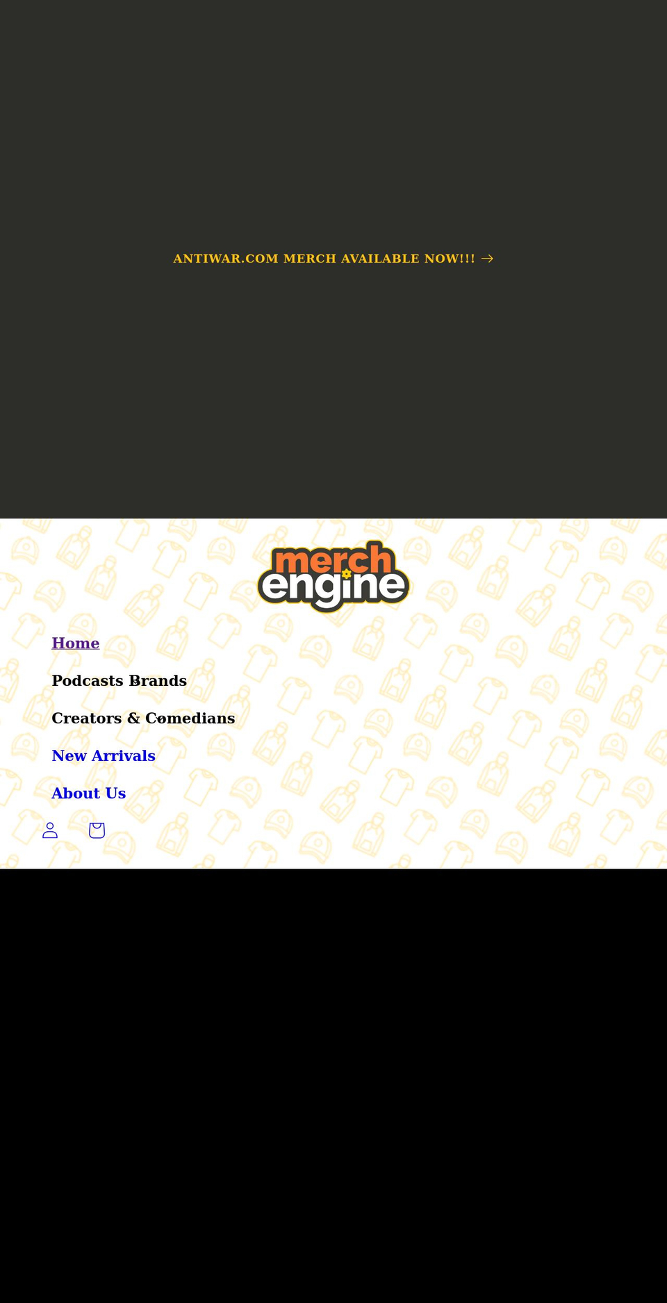 merchengine.com shopify website screenshot