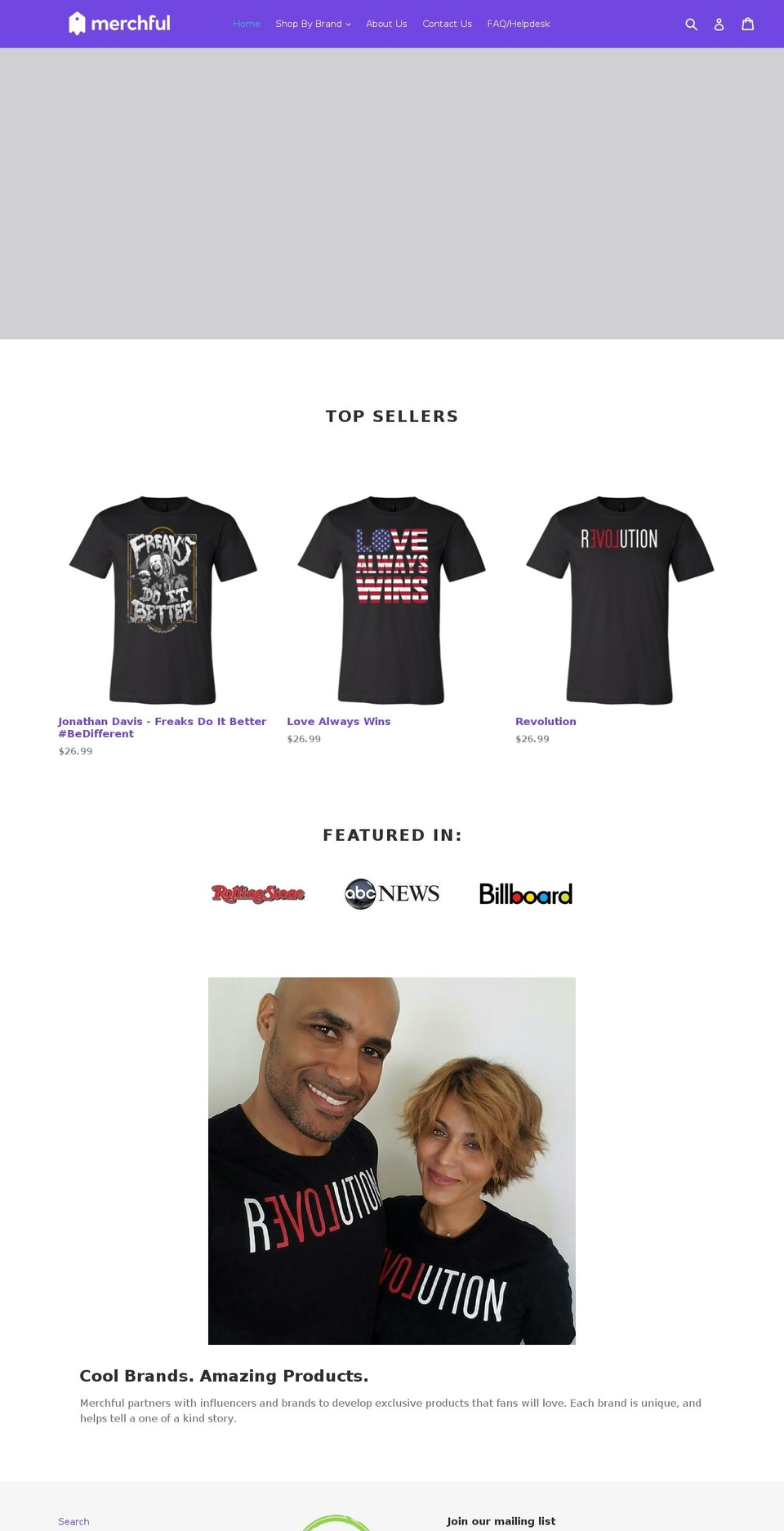 merchful.com shopify website screenshot