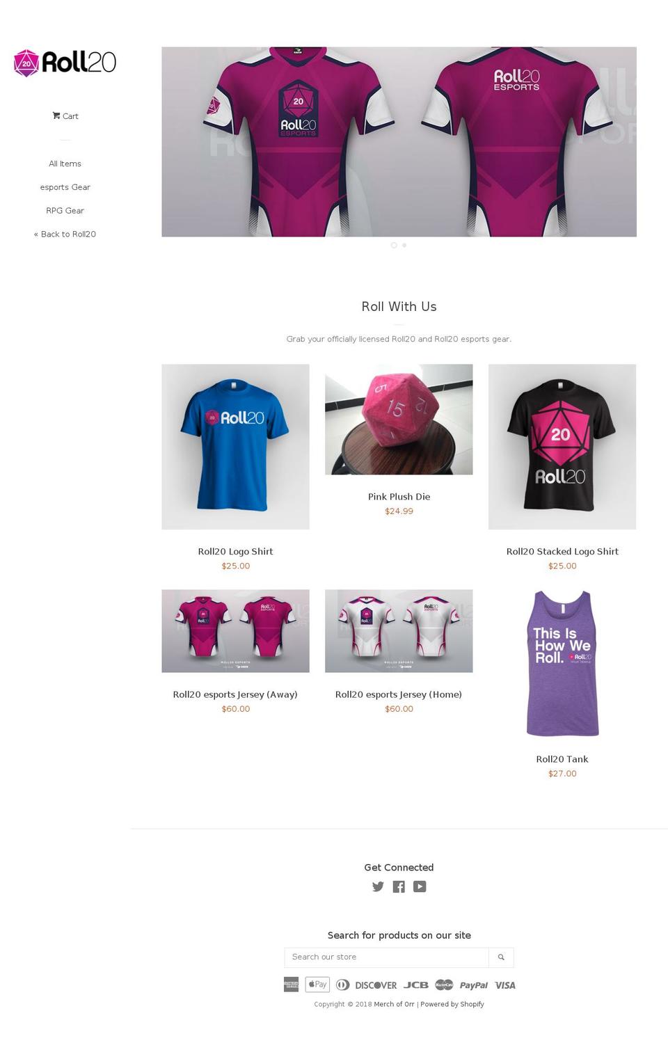 merchoforr.com shopify website screenshot