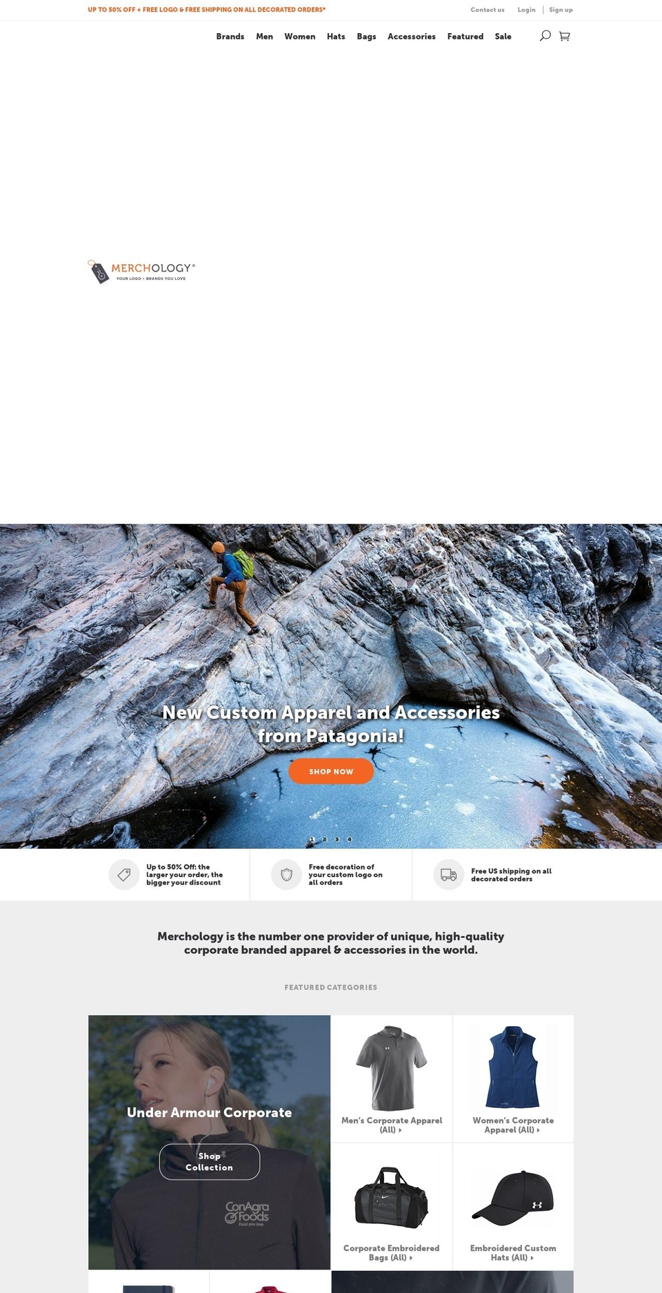 merchologist.com shopify website screenshot